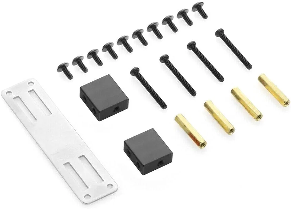 براکت دنده فرمان محور فلزی بادوام، جایگزین ارتقاء یافته برای لوازم جانبی ماشین کنترلی WPL (B14 C14 C44KM C24-1 RC Car)