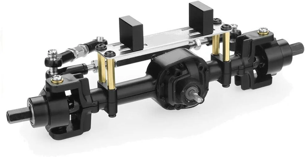 براکت دنده فرمان محور فلزی بادوام، جایگزین ارتقاء یافته برای لوازم جانبی ماشین کنترلی WPL (B14 C14 C44KM C24-1 RC Car)