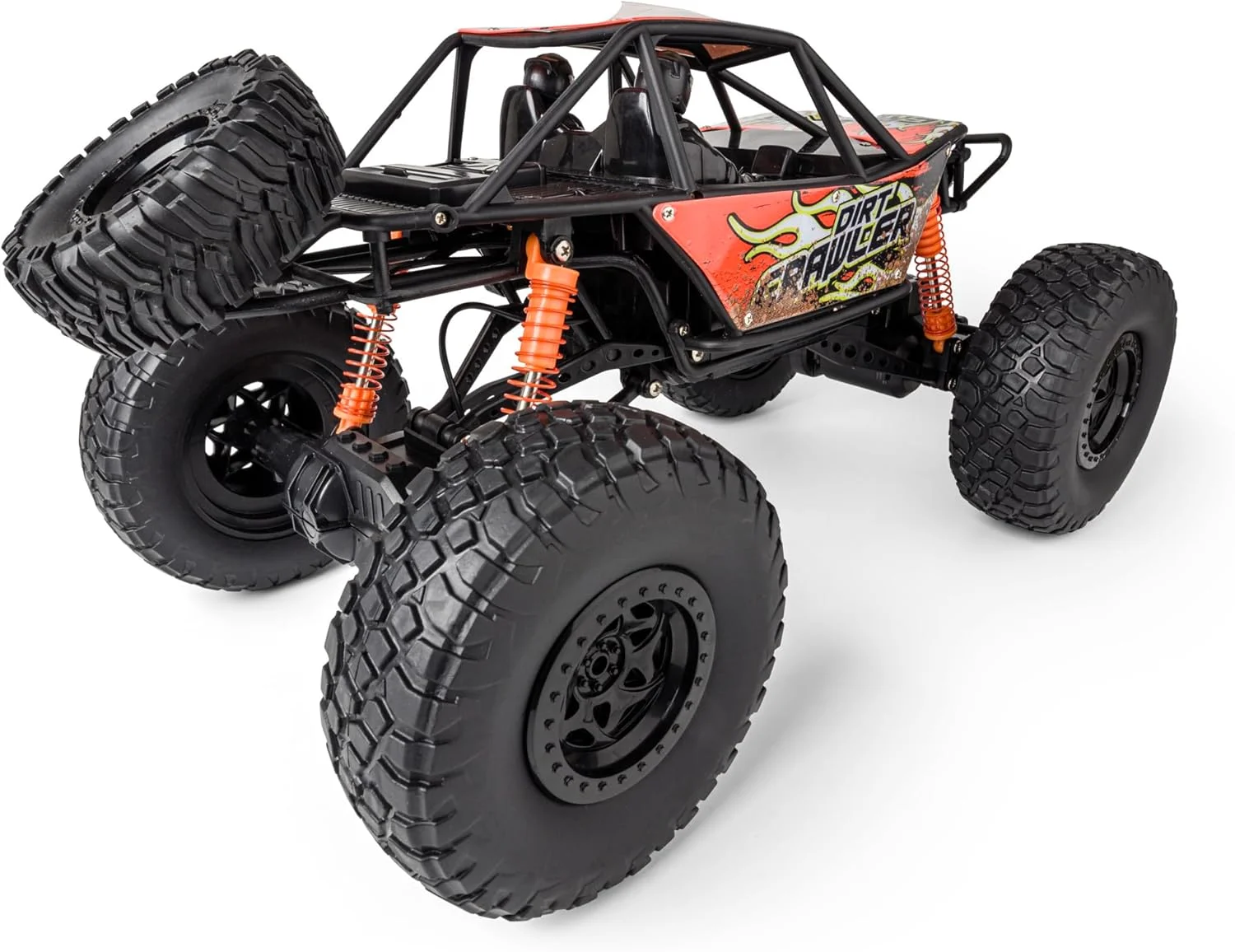 Carson 500404290 1:8 Dirt Crawler 4x4 100% RTR نارنجی - ماشین کنترلی، ماشین آرسی، ماشین آرسی 1:8، اسباب بازی کنترلی، آرسی کرالر برای کودکان