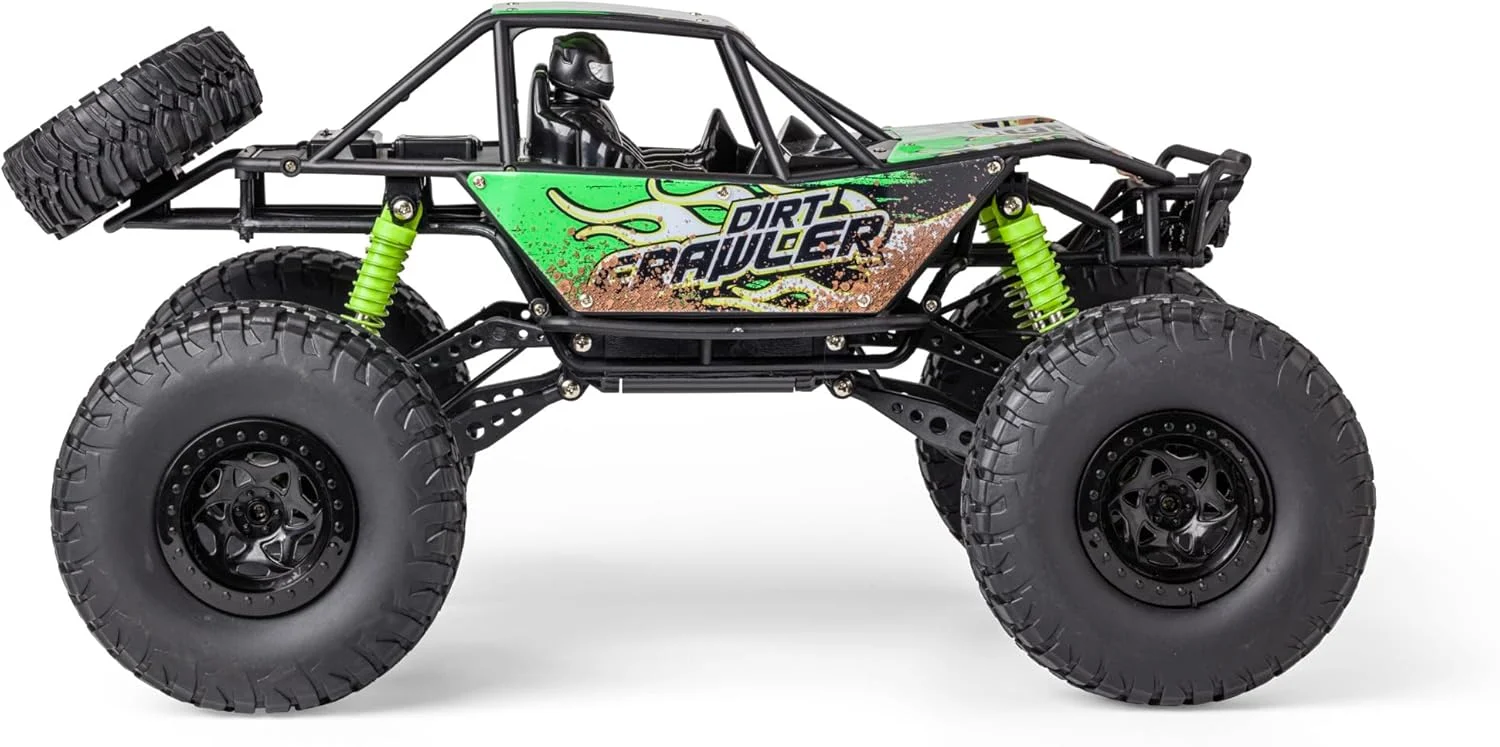 Carson 500404289 1:8 Dirt Crawler 4x4 100% RTR سبز - ماشین کنترلی، ماشین آرسی، ماشین آرسی، ماشین آرسی 1:8، اسباب بازی کنترلی، آرسی کرالر برای کودکان