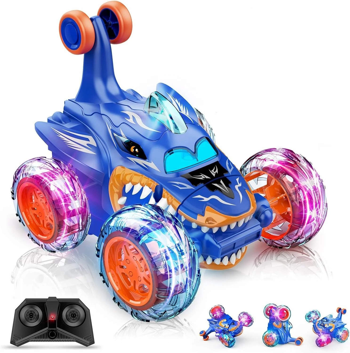 ماشین های کنترلی BIGTHREE، اسباب بازی ماشین کنترلی، برای پسران و دختران 3 تا 12 ساله، اسباب بازی کامیون هیولا، هدیه تولد برای کودکان، اسباب بازی های فضای باز، بازی های باغی