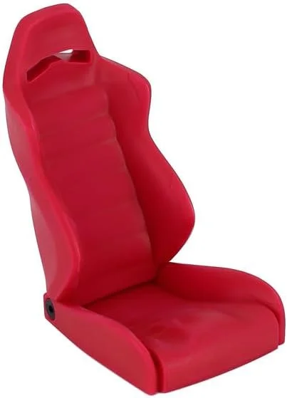 صندلی راننده باگی سنگی پلاستیکی توای ای برای ماشین خزنده آرسی 1:10 آکسیال SCX10 Wraith AX90018 AXI90074 RR10 (1 عدد قرمز)