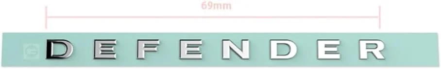 برچسب فلزی ماشین کنترلی برای خزنده کنترل از راه دور 1/10 TRX 4 Defender D90 D110 (Lands%Rovers)