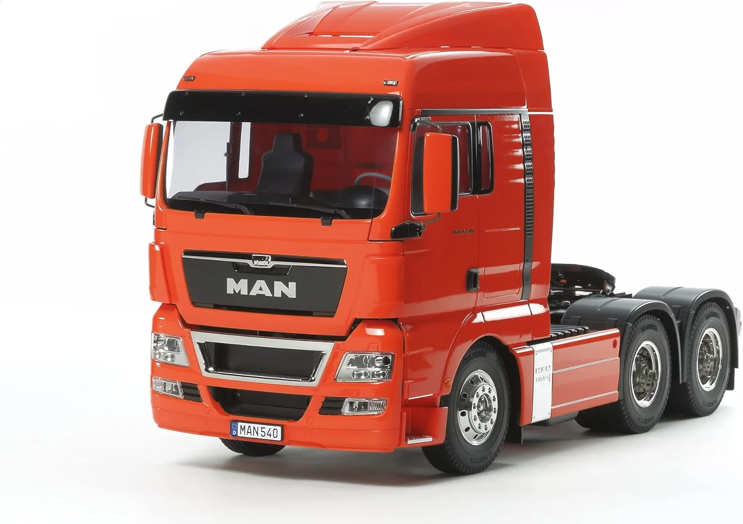 کامیون آرسی TAMIYA 300056325 1:14 مدل Man TGX 26.540 XLX 6x4 سه محور، قرمز