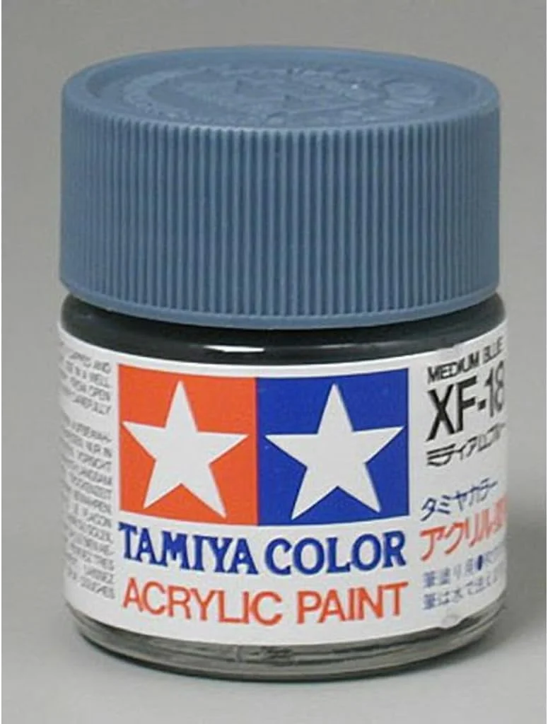 رنگ اکریلیک تامییا 81318 آبی متوسط ​​20 میلی لیتر