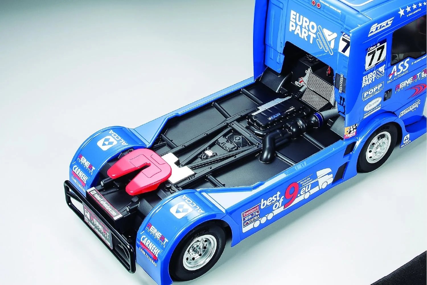 کیت شاسی کامیون مسابقه ای Tamiya 58642 Team Reinert Racing Man TGS TT-01 Type E