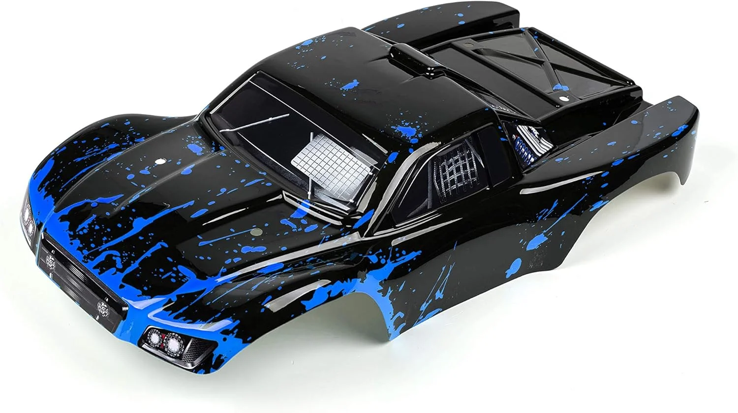 بدنه سفارشی سامیت لینک آبی گِلی روی مشکی سازگار با ماشین یا کامیون آرسی مقیاس 1/10 (کامیون شامل نمی شود) SS-BB-02