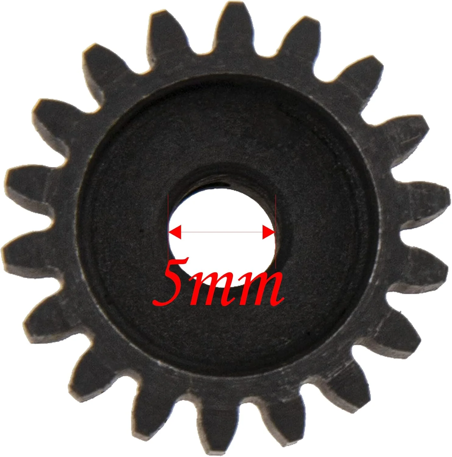 مجموعه دنده پینیون فولادی سخت کاری شده Share Goo Mod 1 M1، 19T 20T 21T 22T، مناسب شفت موتور 5 میلی متری RC برای Arrma Traxxas Axial HSP Redcat Losi ماشین، کامیون و باگی RC مقیاس 1/8 و 1/10