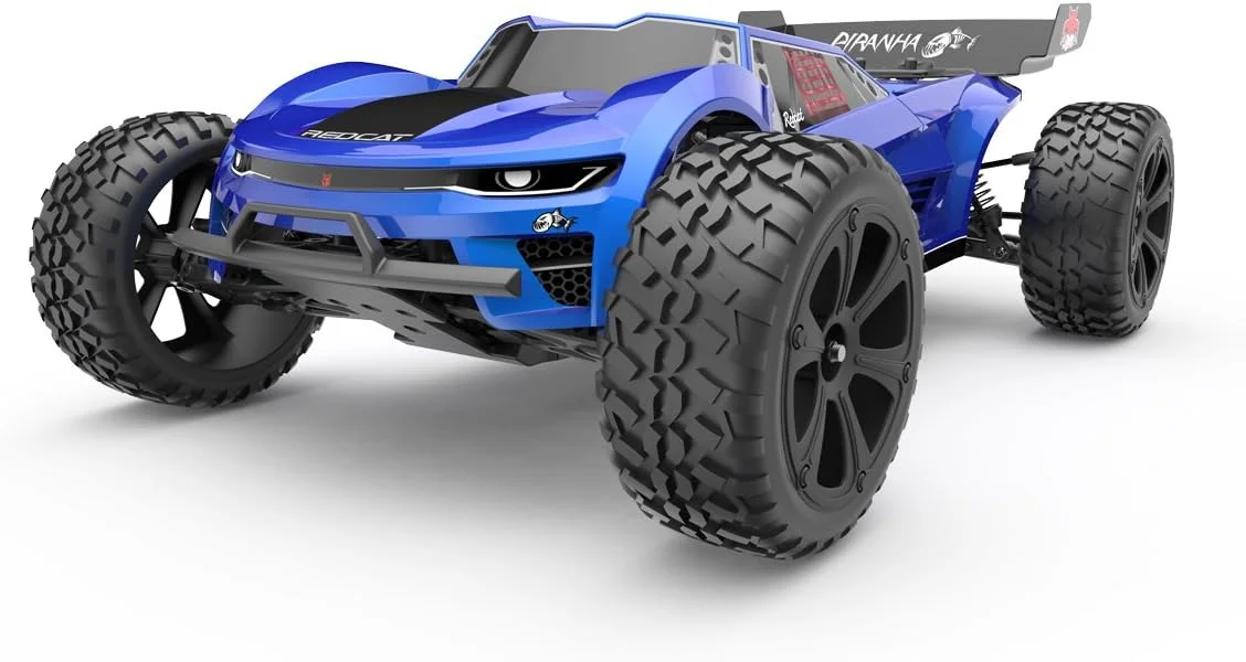 ماشین مسابقه ای Redcat Racing Piranha-XTR-10 Piranha TR10 Truggy، آبی