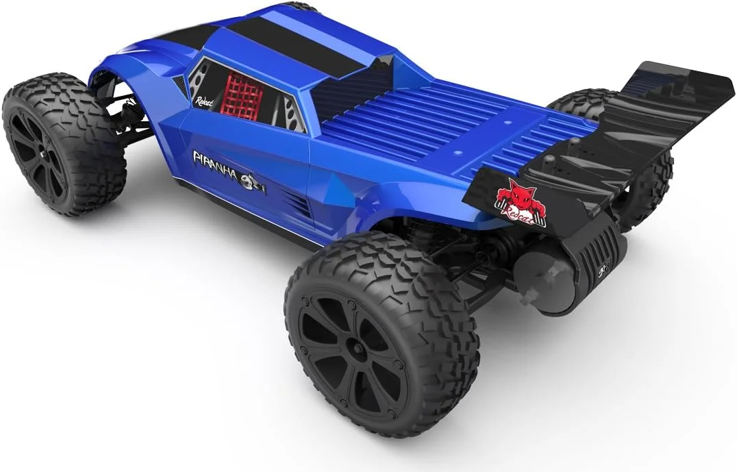 ماشین مسابقه ای Redcat Racing Piranha-XTR-10 Piranha TR10 Truggy، آبی