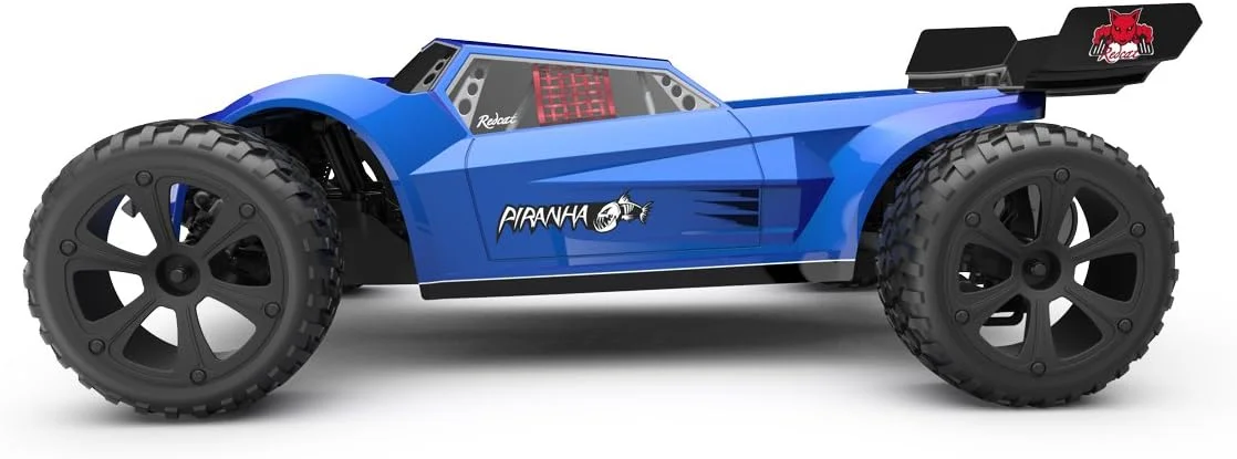 ماشین مسابقه ای Redcat Racing Piranha-XTR-10 Piranha TR10 Truggy، آبی