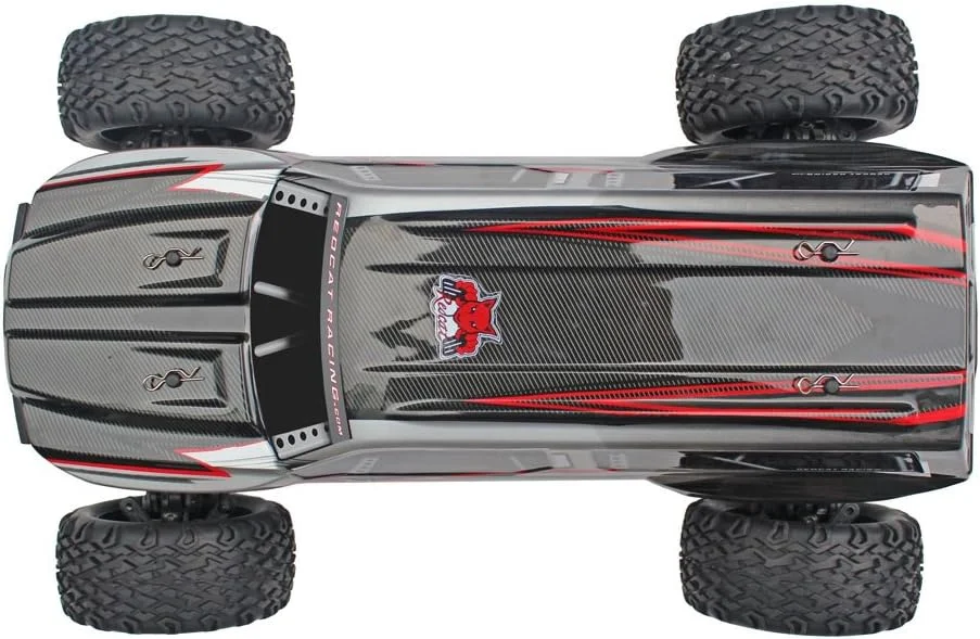 ماشین هیولا الکتریکی Redcat Racing Blackout XTE مقیاس 1/10 با قطعات الکترونیکی ضد آب، شاسی بلند نقره ای/قرمز، Blackout-XTE-SILVERSUV ماشین هیولا الکتریکی Redcat Racing Blackout XTE مقیاس 1/10 با قطعات الکترونیکی ضد آب، شاسی بلند نقره ای/قرمز، Blackout-XTE-SILVERSUV