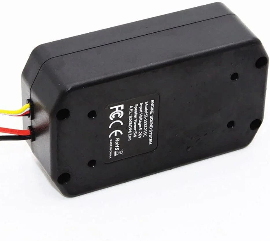 سیستم صدای موتور ماشین کنترلی ESS-ONE Plus شبیه ساز صدای واقعی موتور مقیاس 1:10، 1:8، 1:5 کامیون و صخره نورد