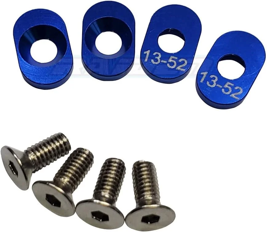 پایه تقویتی موتور آلیاژ آلومینیوم برای کامیون مانستر Traxxas Sledge 4WD 1/8 - آبی