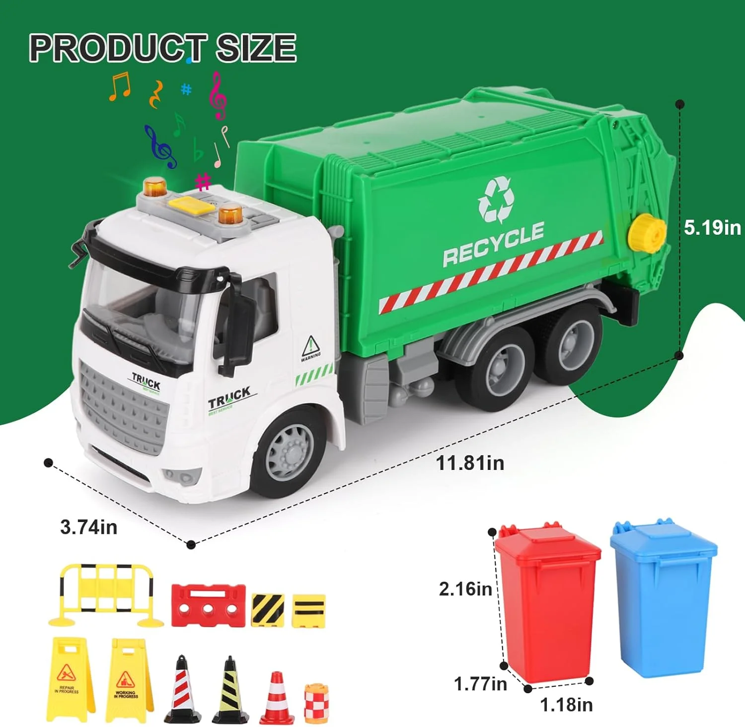 اسباب بازی کامیون ساختمانی کنترل از راه دور