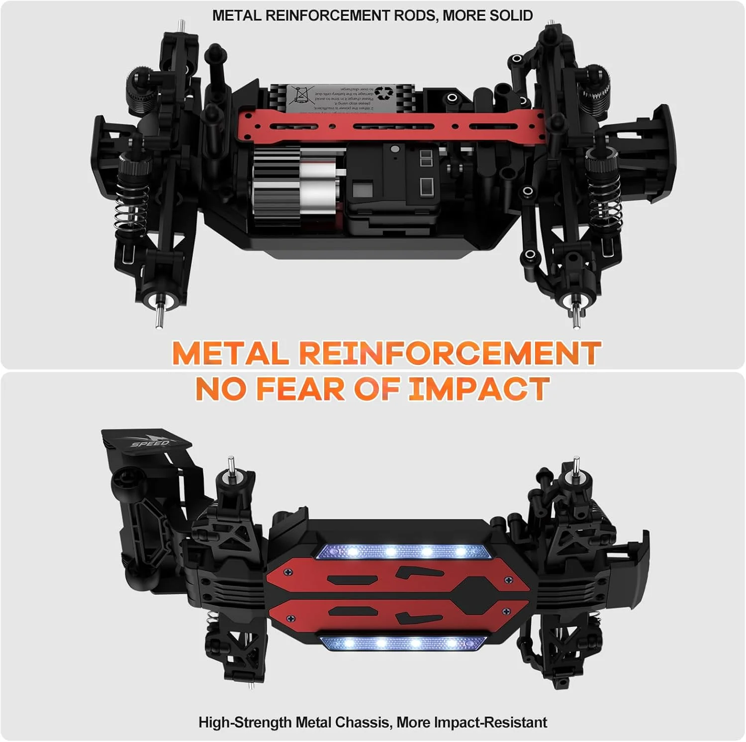 ماشین کنترلی نیکوکو، ماشین های آرسی پرسرعت آفرود با فرکانس 2.4 گیگاهرتز، مقیاس 1:20 حداکثر 38 کیلومتر بر ساعت، اسباب بازی های کامیون آرسی الکتریکی 4WD ضد آب، هدایای تولد کریسمس برای بزرگسالان و پسران نوجوان