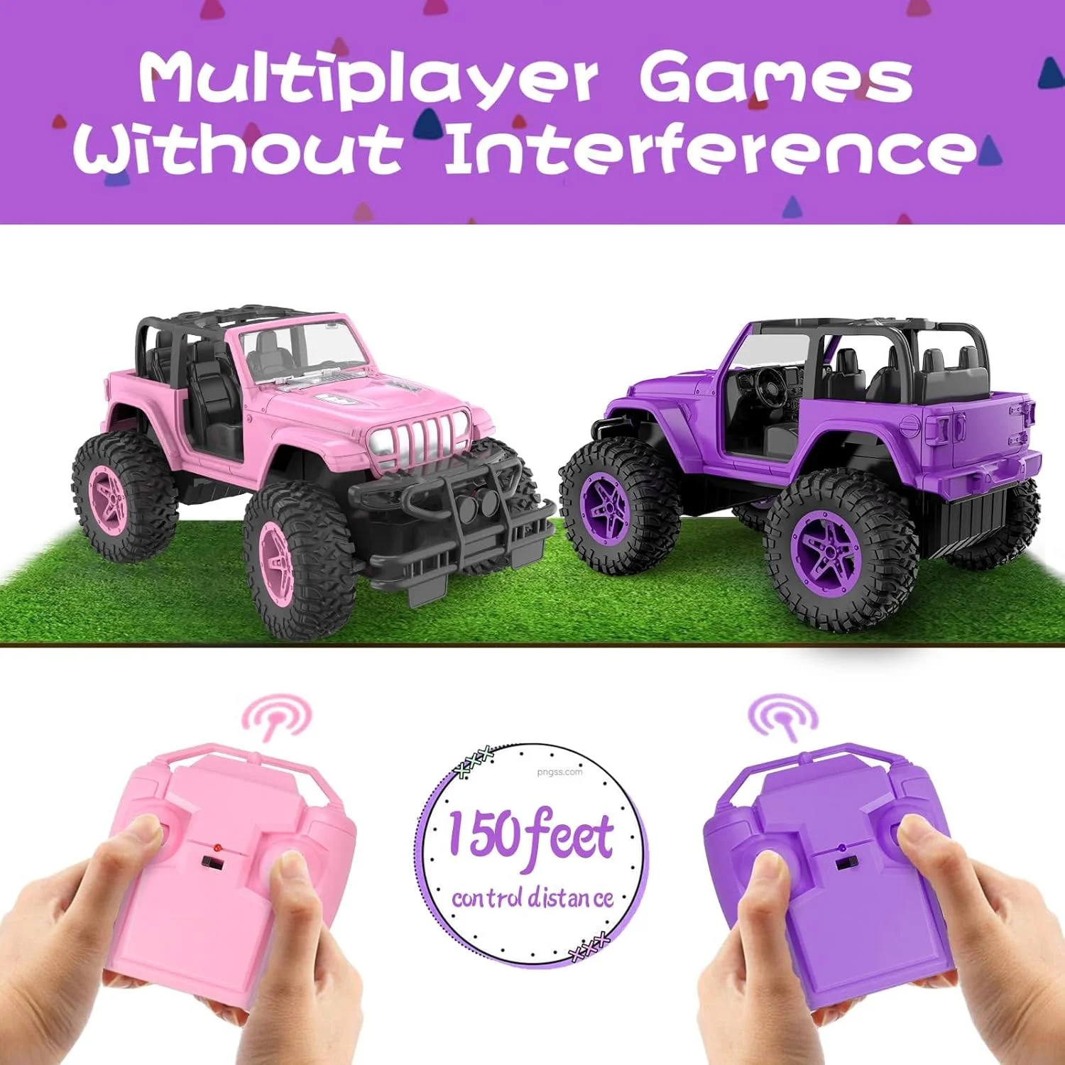 ماشین های مسابقه ای کنترلی NQD RC مقیاس 1.16، کامیون های آفرود کنترلی برای دختران