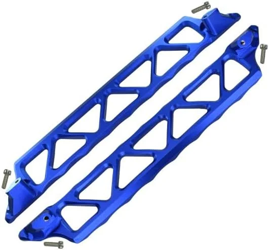 مسیر جانبی آلومینیومی برای تراکسس 1:5 X Maxx 6S / X Maxx 8S / XRT 8S ارتقاء کامیون هیولا - مجموعه 2 عددی آبی