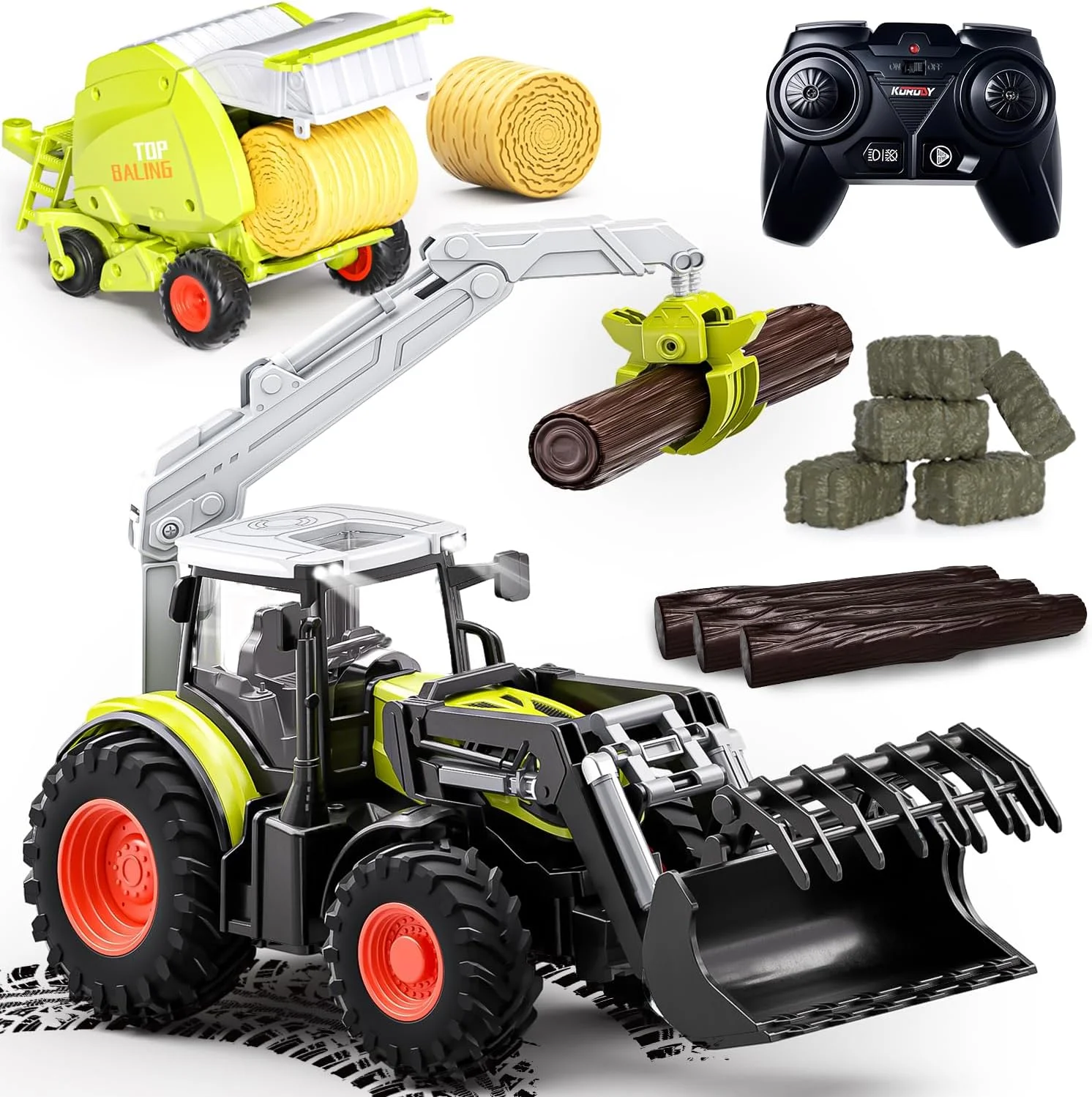 تراکتور کمباین کنترلی از راه دور