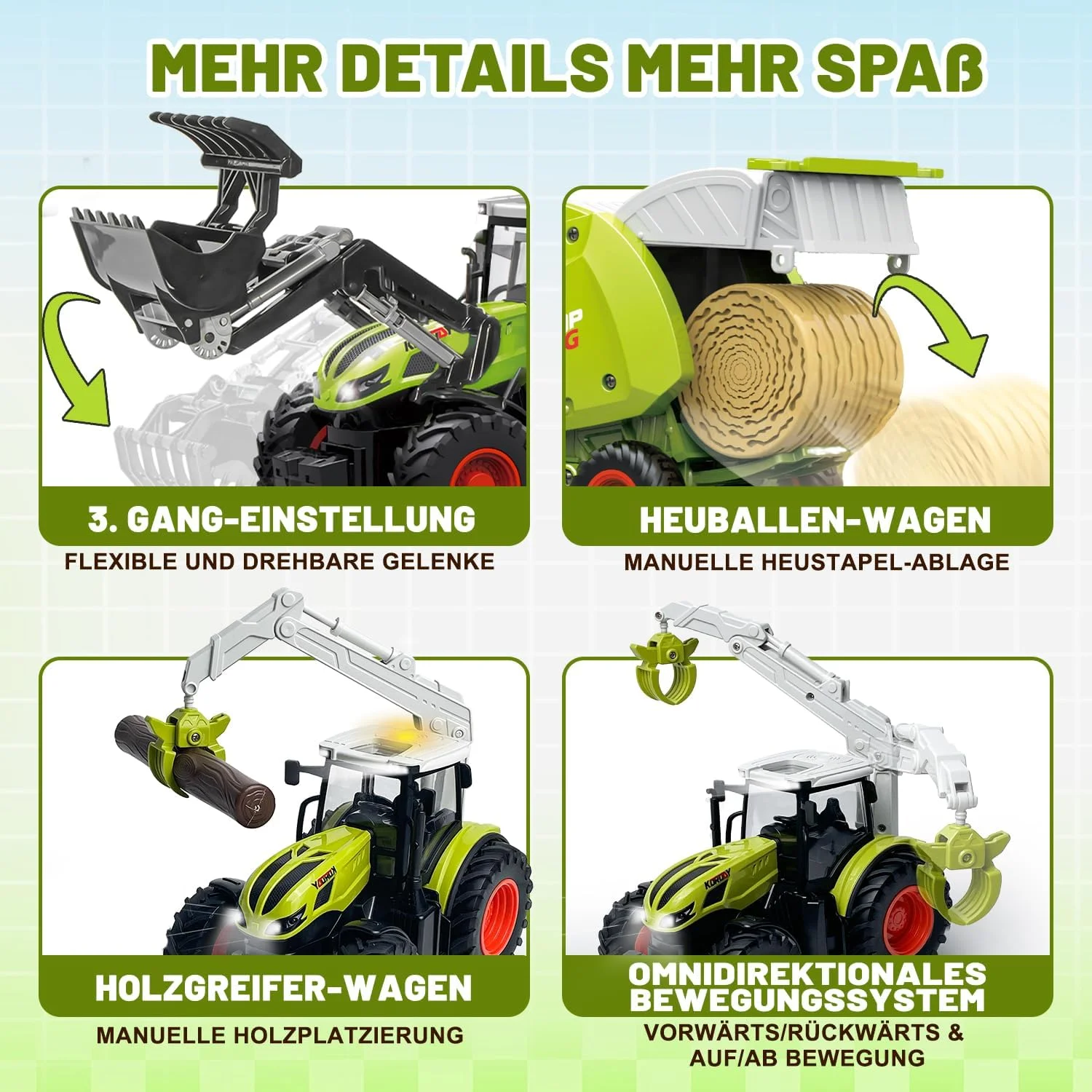 تراکتور کمباین کنترلی از راه دور