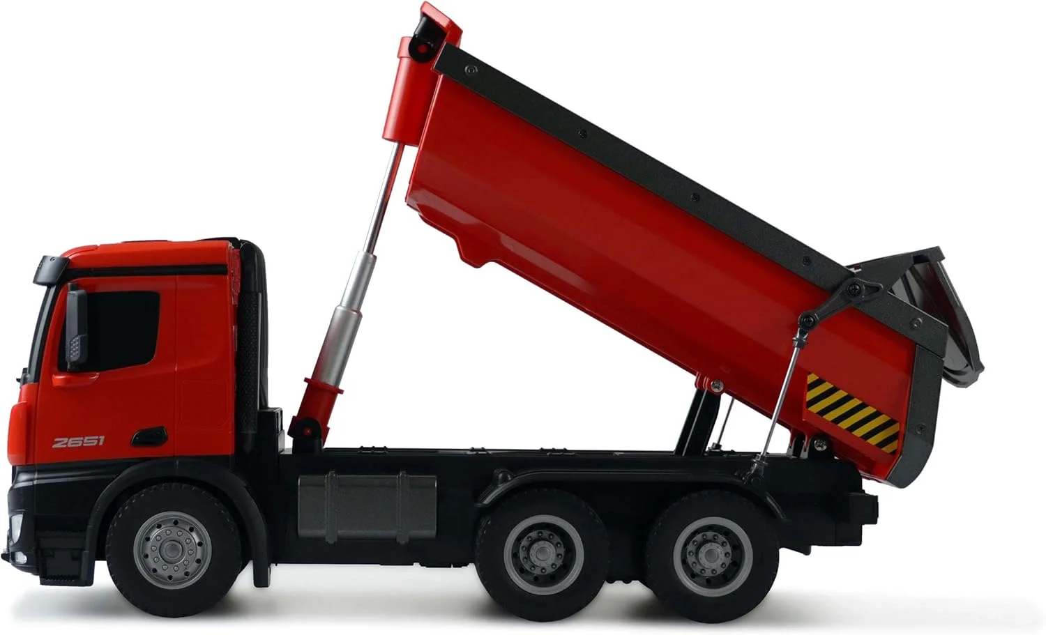 کامیون کنترلی مرسدس بنز Arocs الکتریکی Amewi 22407، آماده برای حرکت (RTR) به همراه باتری و شارژر