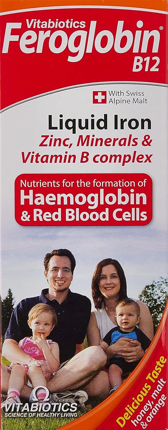 مایع فروگلوبین B12 ویتابیوتیکس مایع فروگلوبین B12 ویتابیوتیکس