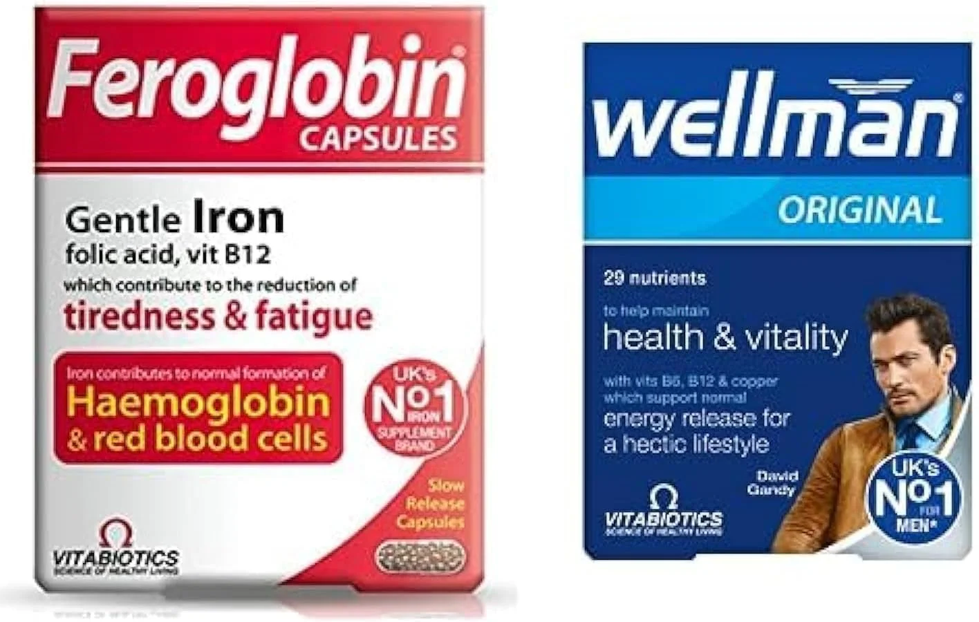 بسته ویتابیوتیکس: فروگلوبین اورجینال 30 قرص + ولمن 30 قرص