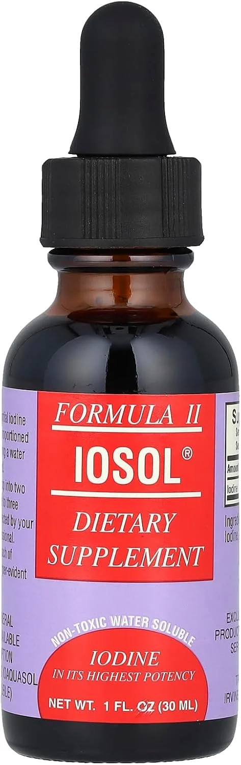 فرمول II ایوسول، 30 میلی لیتر (1830 میکروگرم در هر وعده)