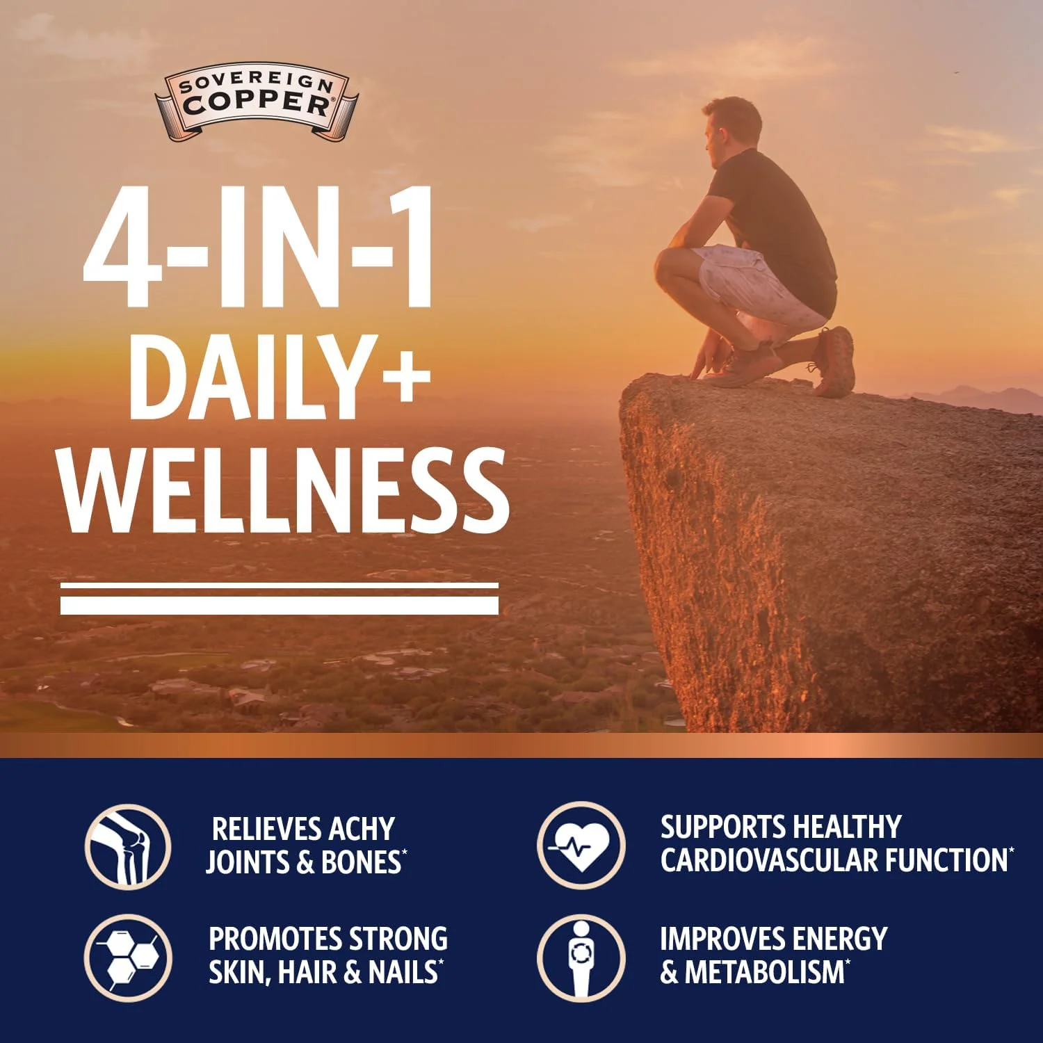 هیدروسول مس بیواکتیو Sovereign Copper - ماده معدنی ضروری - 59 میلی لیتر - درب پیچی هیدروسول مس بیواکتیو Sovereign Copper - ماده معدنی ضروری - 59 میلی لیتر - درب پیچی