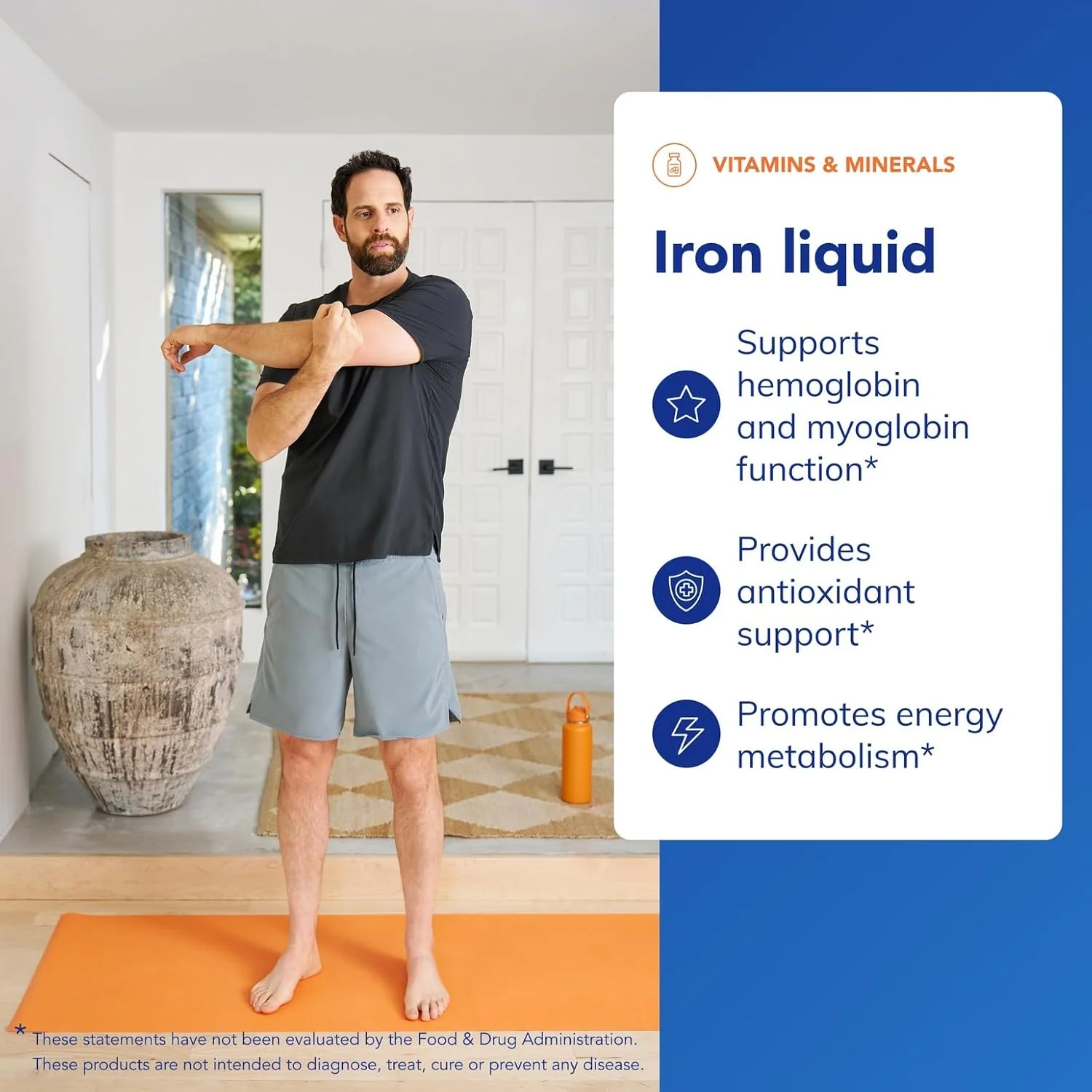 مایع آهن Pure Encapsulations - مکمل ضد حساسیت برای پشتیبانی از عملکرد هموگلوبین و میوگلوبین - 4.1 fl. oz. مایع آهن Pure Encapsulations - مکمل ضد حساسیت برای پشتیبانی از عملکرد هموگلوبین و میوگلوبین - 4.1 fl. oz.