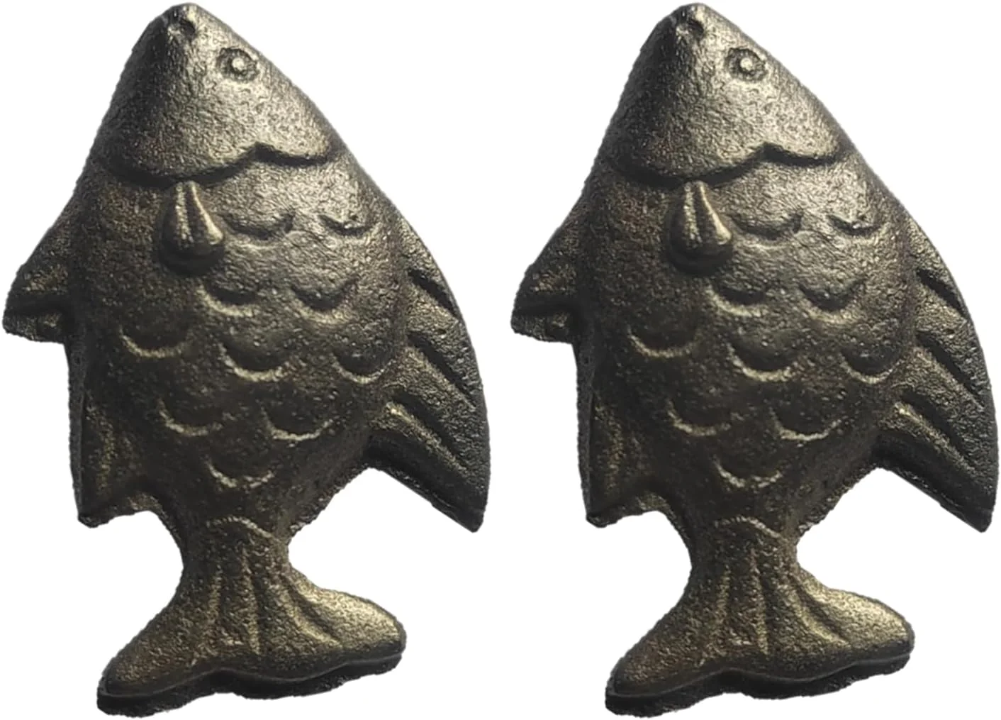 ۲ عدد ماهی آهنی قابل استفاده مجدد برای پخت و پز، ابزار مکمل آهن برای گیاهخواران، لوازم جانبی جایگزین مکمل ابزار آشپزخانه برای ورزشکاران