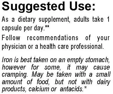 آهن پلاس VHR با ویتامین C، اسید فولیک، B-12 و زینک، بدون مواد نگهدارنده، ملایم و بدون ایجاد یبوست، افزایش دهنده انرژی، پشتیبانی از تشکیل گلبول های قرمز خون، فرموله شده برای حداکثر جذب. 30 کپسول گیاهی آهن پلاس VHR با ویتامین C، اسید فولیک، B-12 و زینک، بدون مواد نگهدارنده، ملایم و بدون ایجاد یبوست، افزایش دهنده انرژی، پشتیبانی از تشکیل گلبول های قرمز خون، فرموله شده برای حداکثر جذب. 30 کپسول گیاهی