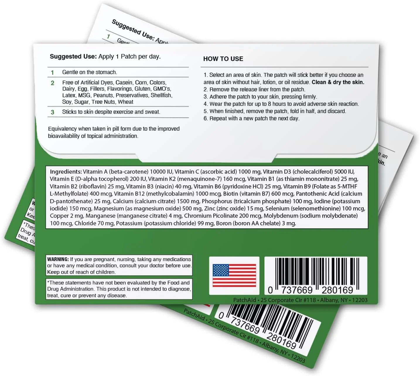 پچ موضعی مولتی پلاس بدون آهن (تامین 30 روزه) پچ موضعی مولتی پلاس بدون آهن (تامین 30 روزه)