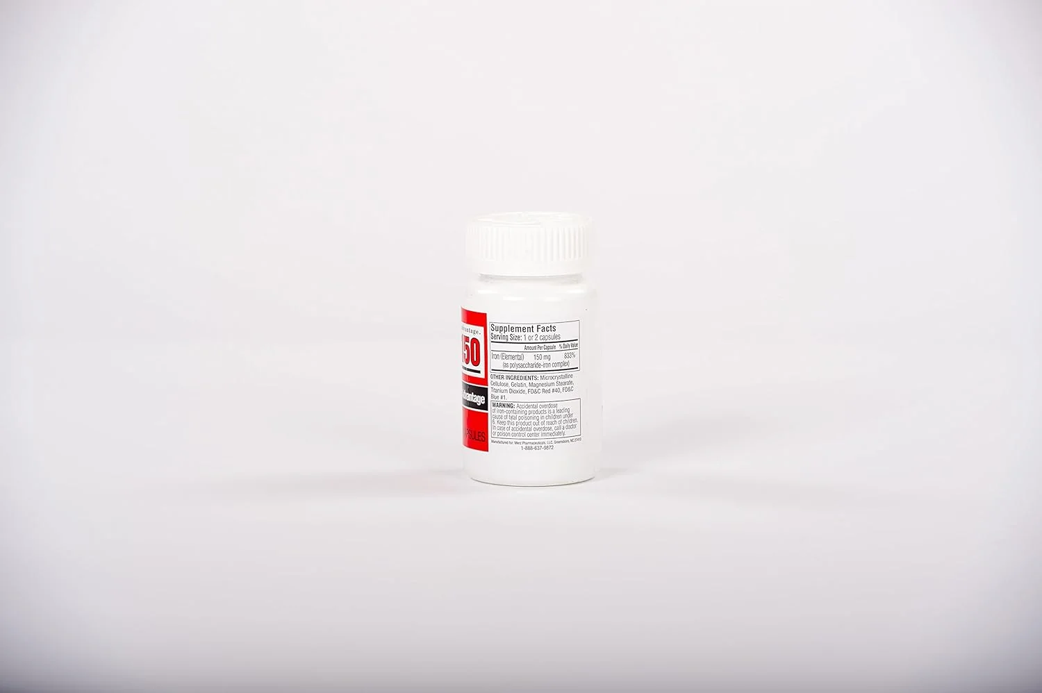 کپسول مکمل آهن نو-آیرون ۱۵۰، ۱۰۰ عدد کپسول مکمل آهن نو-آیرون ۱۵۰، ۱۰۰ عدد