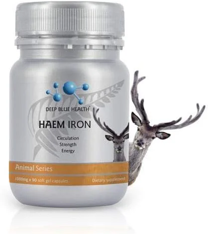 مکمل آهن نیو زلند مدل 1000mg ظرفیت 90 عددی
