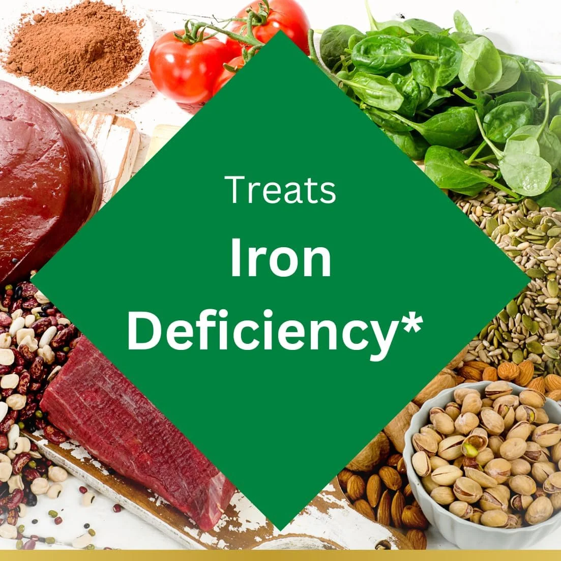 آهن آسان Nature's Bounty، 28 میلی گرم، 30 کپسول (بسته 2 عددی) آهن آسان Nature's Bounty، 28 میلی گرم، 30 کپسول (بسته 2 عددی)