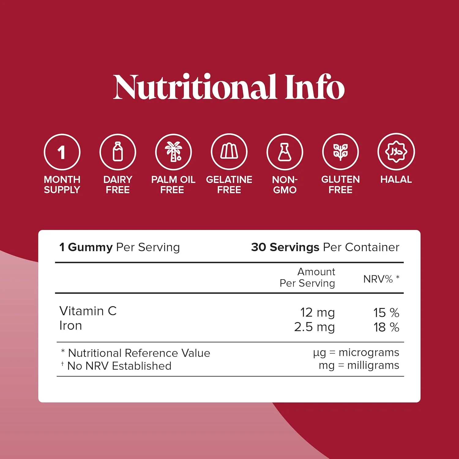 پاستیل خرسی آهن - مکمل غذایی آهن برای کودکان - تقویت انرژی و سیستم ایمنی - وگان - تامین یک ماهه - 30 قرص آهن جویدنی - پاستیل میوه ای آهن کودکان نوومینز پاستیل خرسی آهن - مکمل غذایی آهن برای کودکان - تقویت انرژی و سیستم ایمنی - وگان - تامین یک ماهه - 30 قرص آهن جویدنی - پاستیل میوه ای آهن کودکان نوومینز