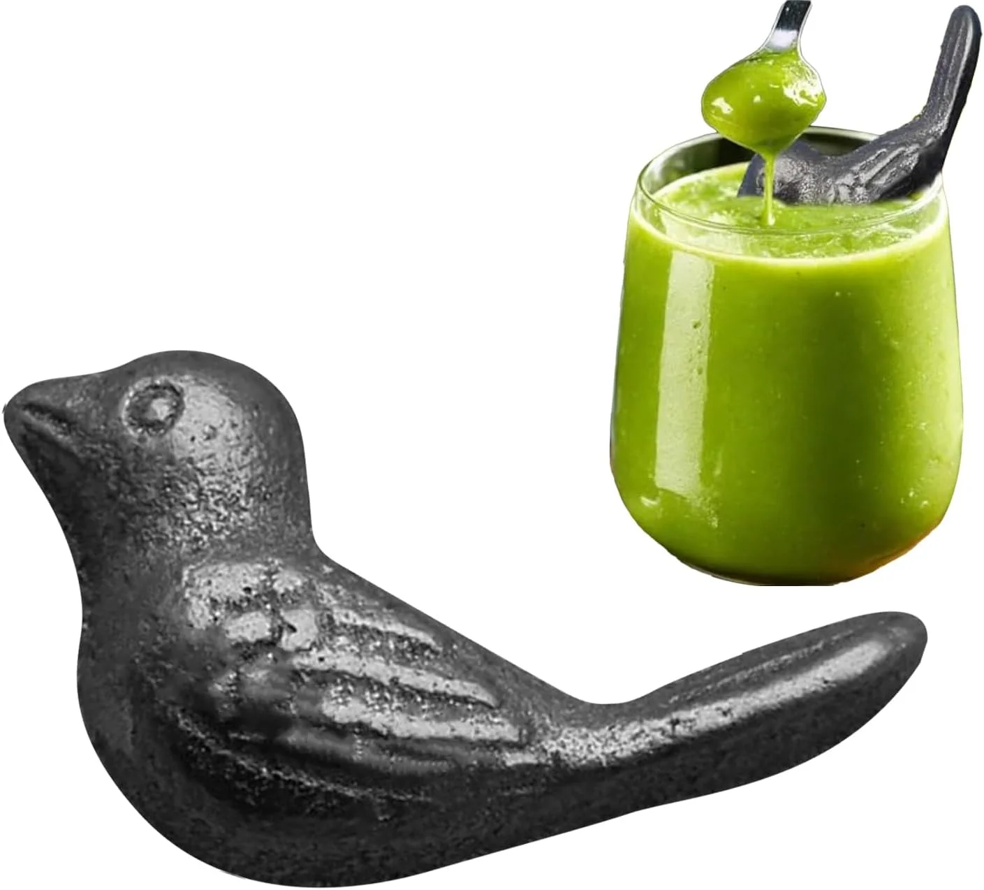 پرنده آهنی برای پخت و پز - پرنده غنی کننده آهن | ابزار پخت و پز گنجشک برای حمایت غذایی زنان، مردان، ورزشکاران، وعده های غذایی روزانه، اجاق گاز آشپزخانه، میز غذاخوری، کلکسیونی برای خانه