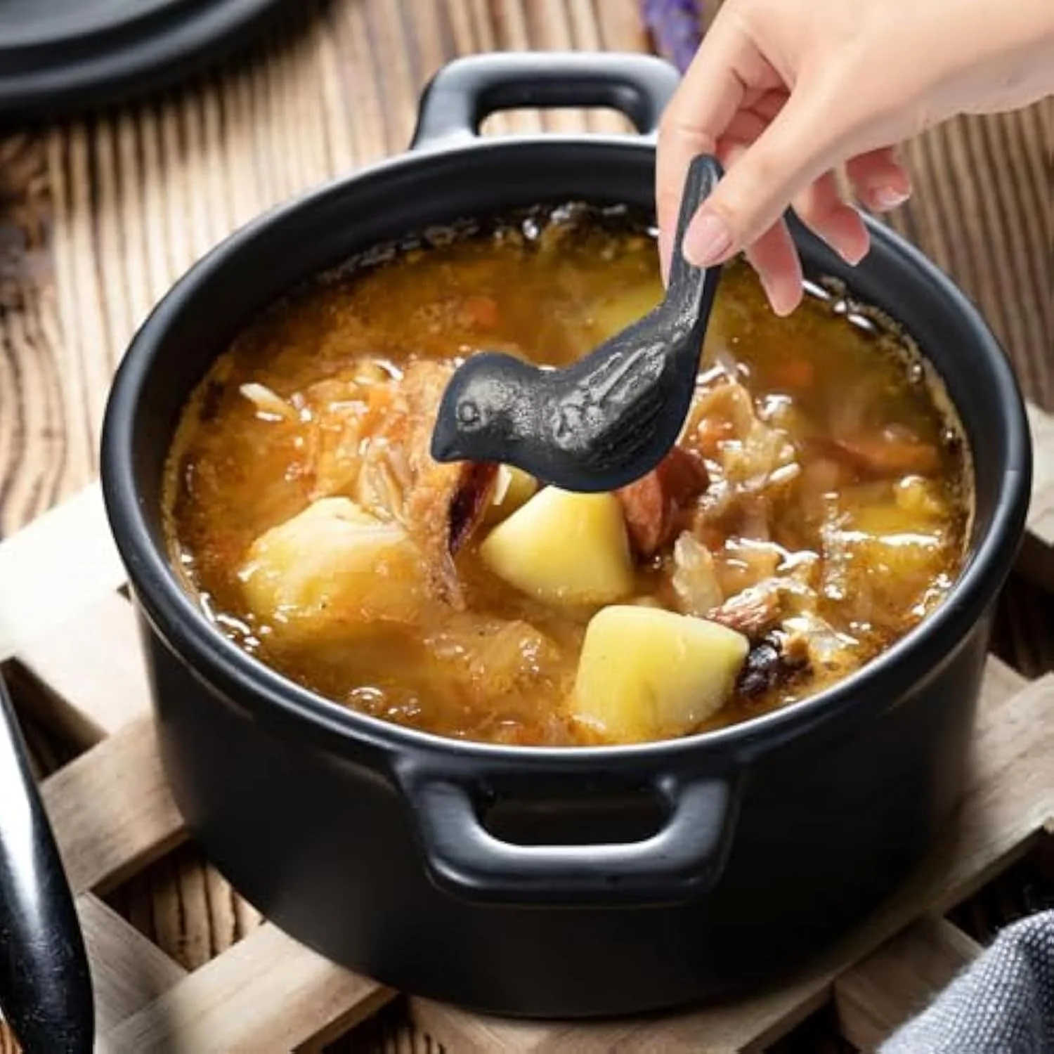 پرنده آهنی آشپزی | پرنده غنی کننده آهن - ابزار آشپزی برای حمایت غذایی برای زنان، مردان، ورزشکاران، وعده های غذایی روزانه، اجاق گاز آشپزخانه، میز غذاخوری، کلکسیونی برای خانه پرنده آهنی آشپزی | پرنده غنی کننده آهن - ابزار آشپزی برای حمایت غذایی برای زنان، مردان، ورزشکاران، وعده های غذایی روزانه، اجاق گاز آشپزخانه، میز غذاخوری، کلکسیونی برای خانه