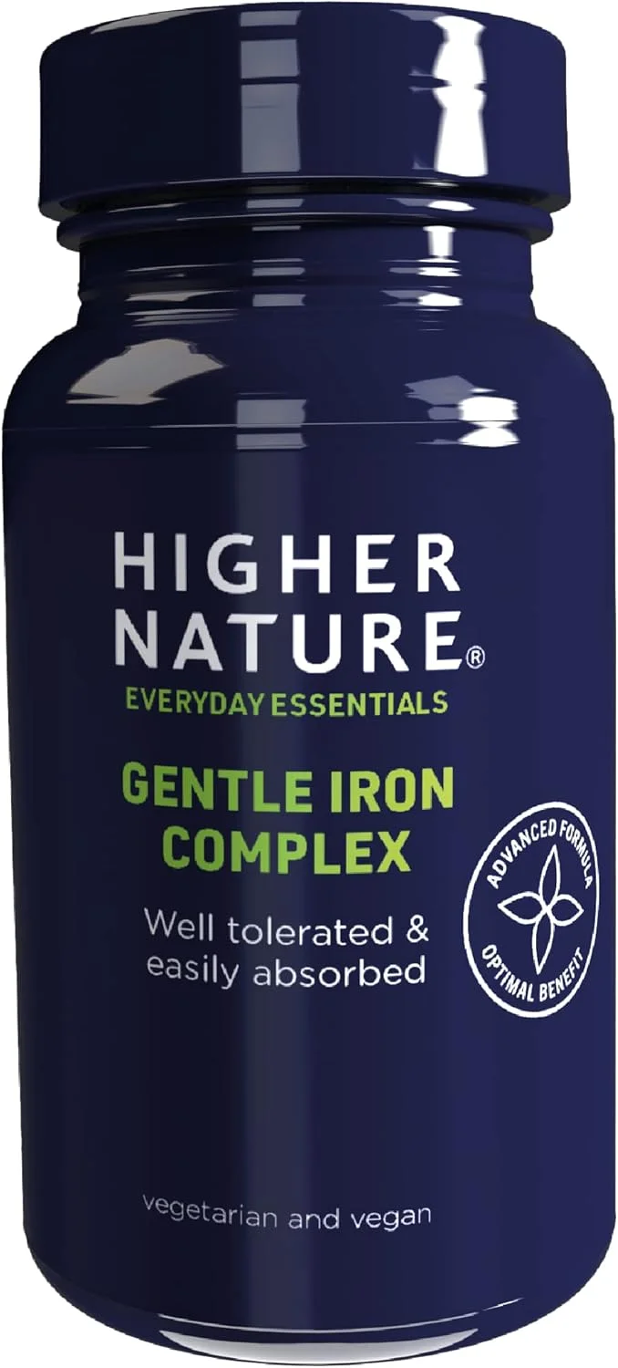 کپسول های کمپلکس آهن ملایم هایر نیچر نات، 60 عددی