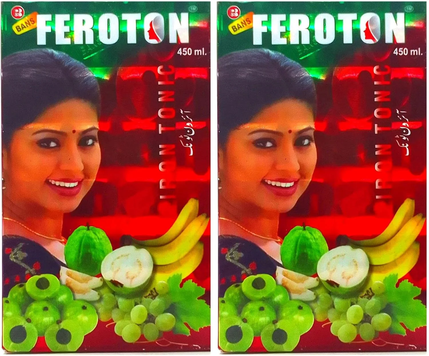 خرید آنلاین تونیک آهن Feroton آیورودیک (بسته 2 عددی)