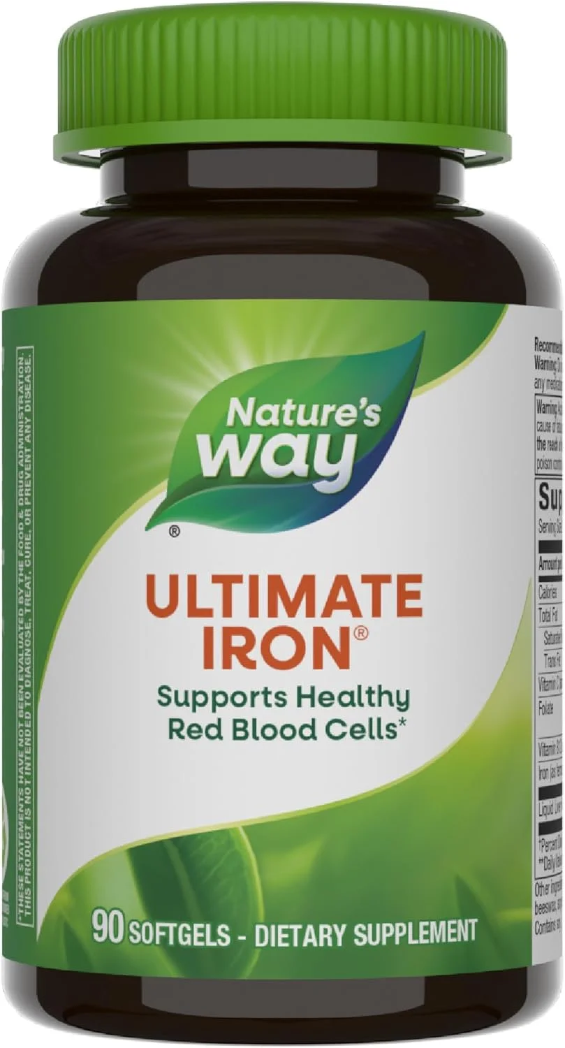 Nature's Way Ultimate Iron، ۹۰ سافت ژل