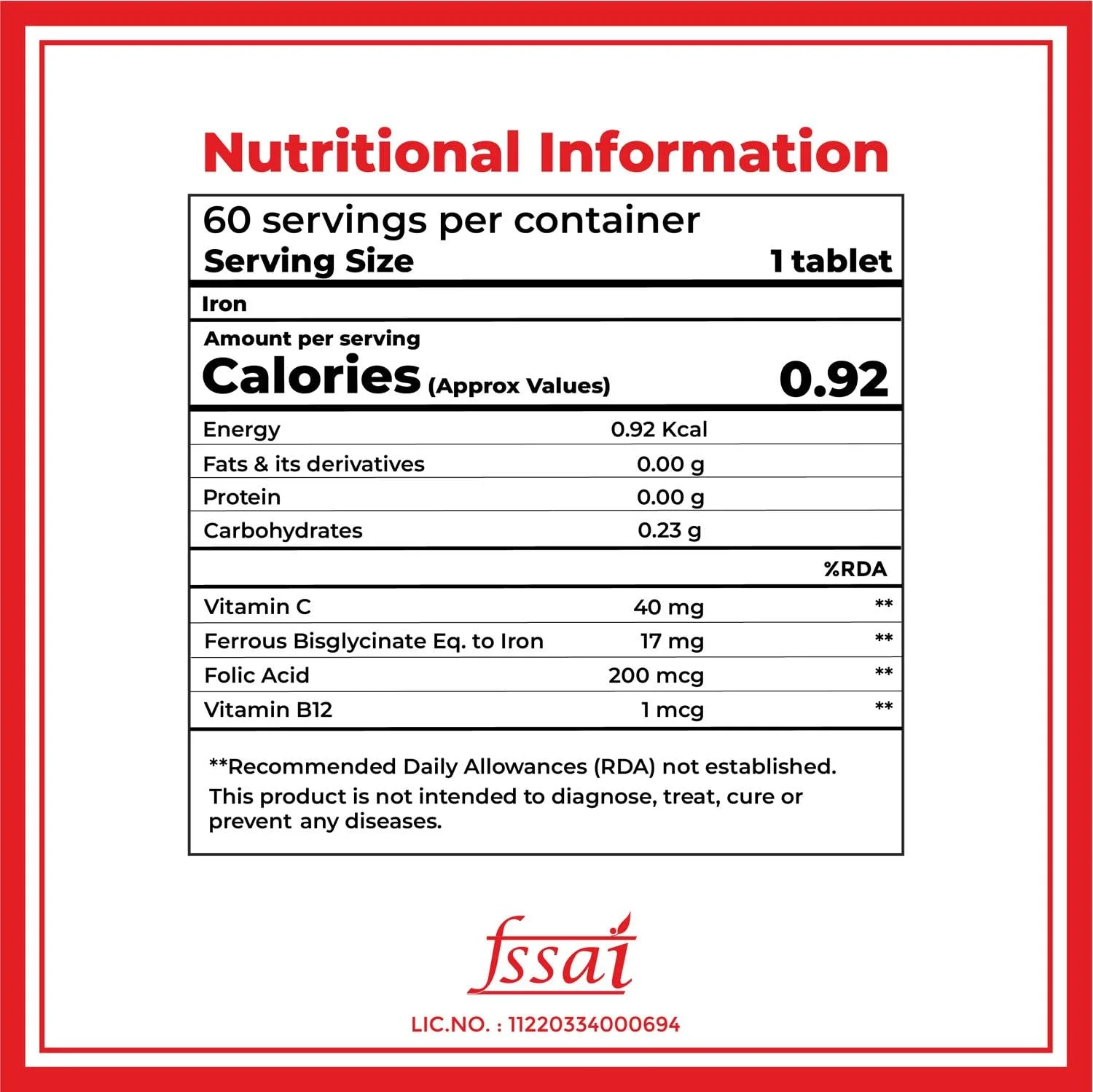 مکمل آهن Boldfit برای زنان و مردان با ویتامین C، اسید فولیک و ویتامین B12 - قرص های آهن به حمایت از خون سازی کمک می کنند - 60 قرص گیاهی (120) مکمل آهن Boldfit برای زنان و مردان با ویتامین C، اسید فولیک و ویتامین B12 - قرص های آهن به حمایت از خون سازی کمک می کنند - 60 قرص گیاهی (120)