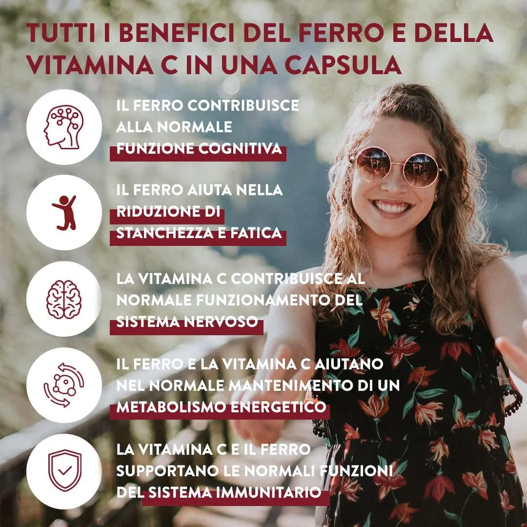 مکمل آهن ملایم AAVALABS برای زنان و مردان - قرص آهن 42 میلی گرم با قدرت بالا با ویتامین C طبیعی - بیس گلیسینات آهن فعال - مکمل های رفع خستگی با فراهمی زیستی بالا - 120 کپسول