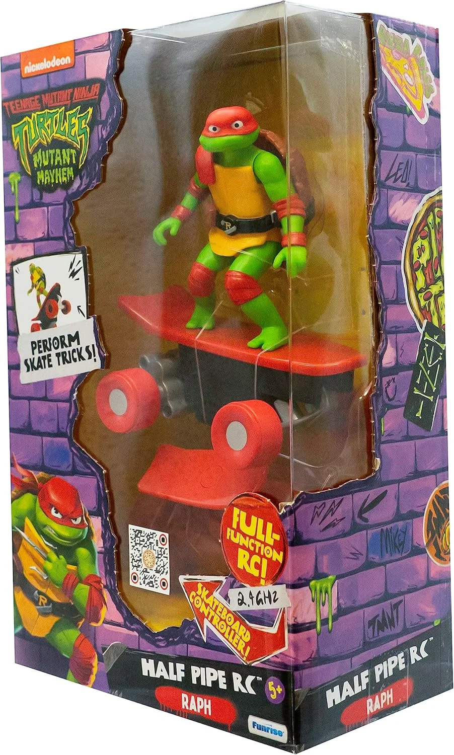 نیم پایپ کنترلی لاکپشت های نینجا - رافائل، نسخه سینمایی، 5 سال به بالا