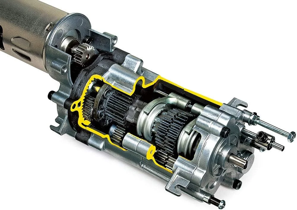 مدل ماشین آرسی الکتریکی 1/10 Tamiya سری No.519 Toyota Hilux 4WD high lift (RN36) 58519