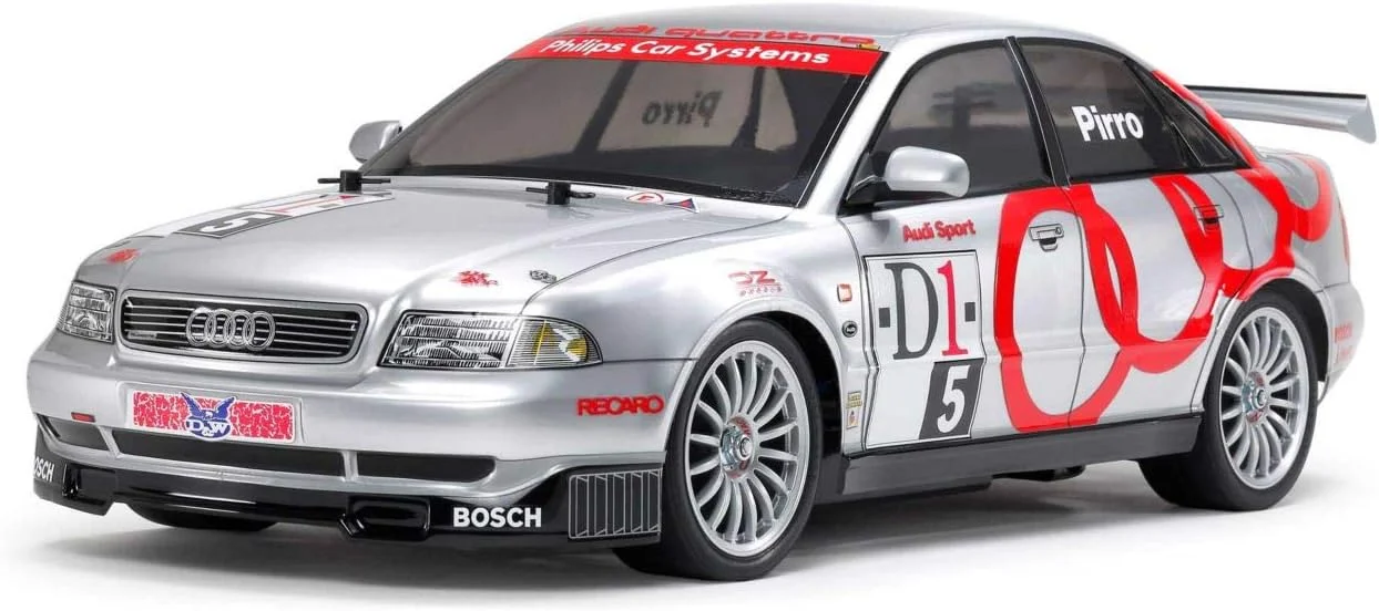 محصولات ویژه Tamiya RC شماره 114 اتومبیل RC الکتریکی 1/10 آئودی A4 Quattro Touring (شاسی TT-01 TYPE-E) 47414