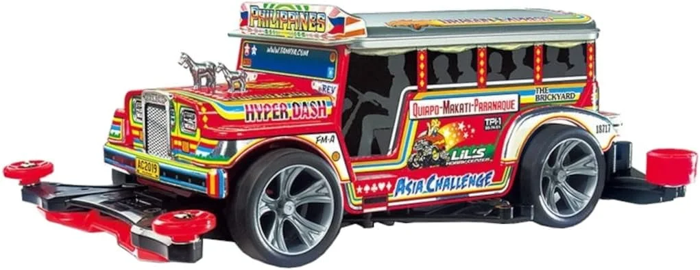 مدل مینی 4WD Rev Dyipni (شاسی FM-A) مقیاس 1/32 تامیا