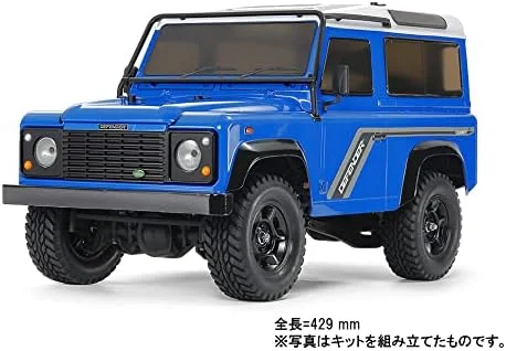 Tamiya 58700 1:10 RC لندرور دیفندر 90 CC-02، ماشین کنترلی، مدل سازی، کیت مونتاژ، سرگرمی، کاردستی