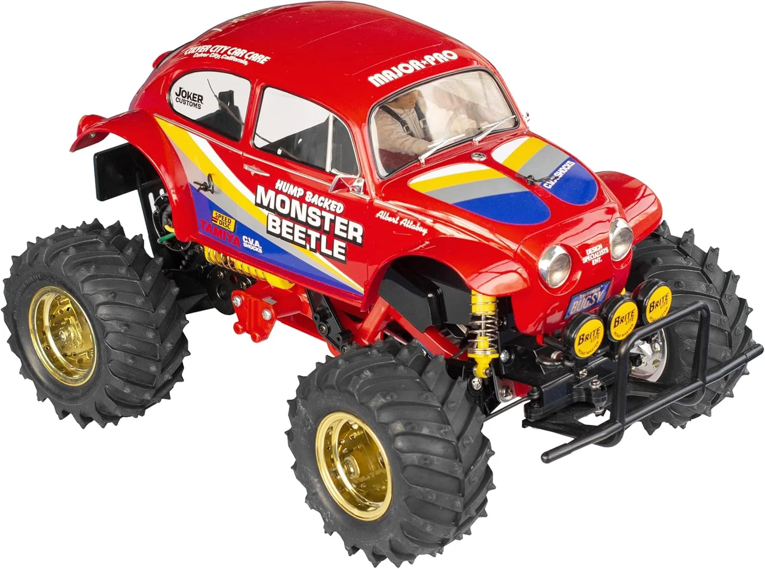 مدل ماشین کنترلی تامیا 300058618 1:10 RC Monster Beetle 2015